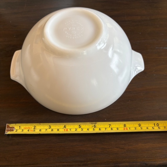 4 vintage Pyrex gooseberry Cinderella bowls 1950s 441 442 443 444  (faded) - Picture 9 of 16